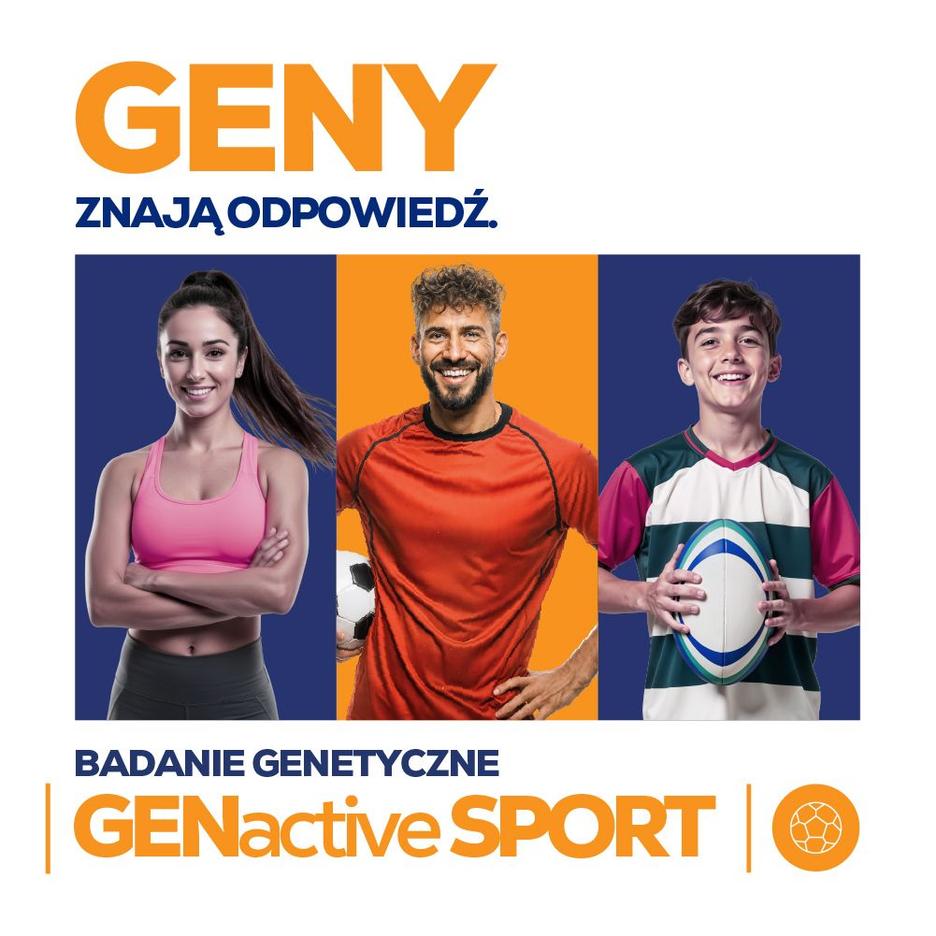 Pakiet badań genetycznych GENactive Sport z telekonsultacją lekarską