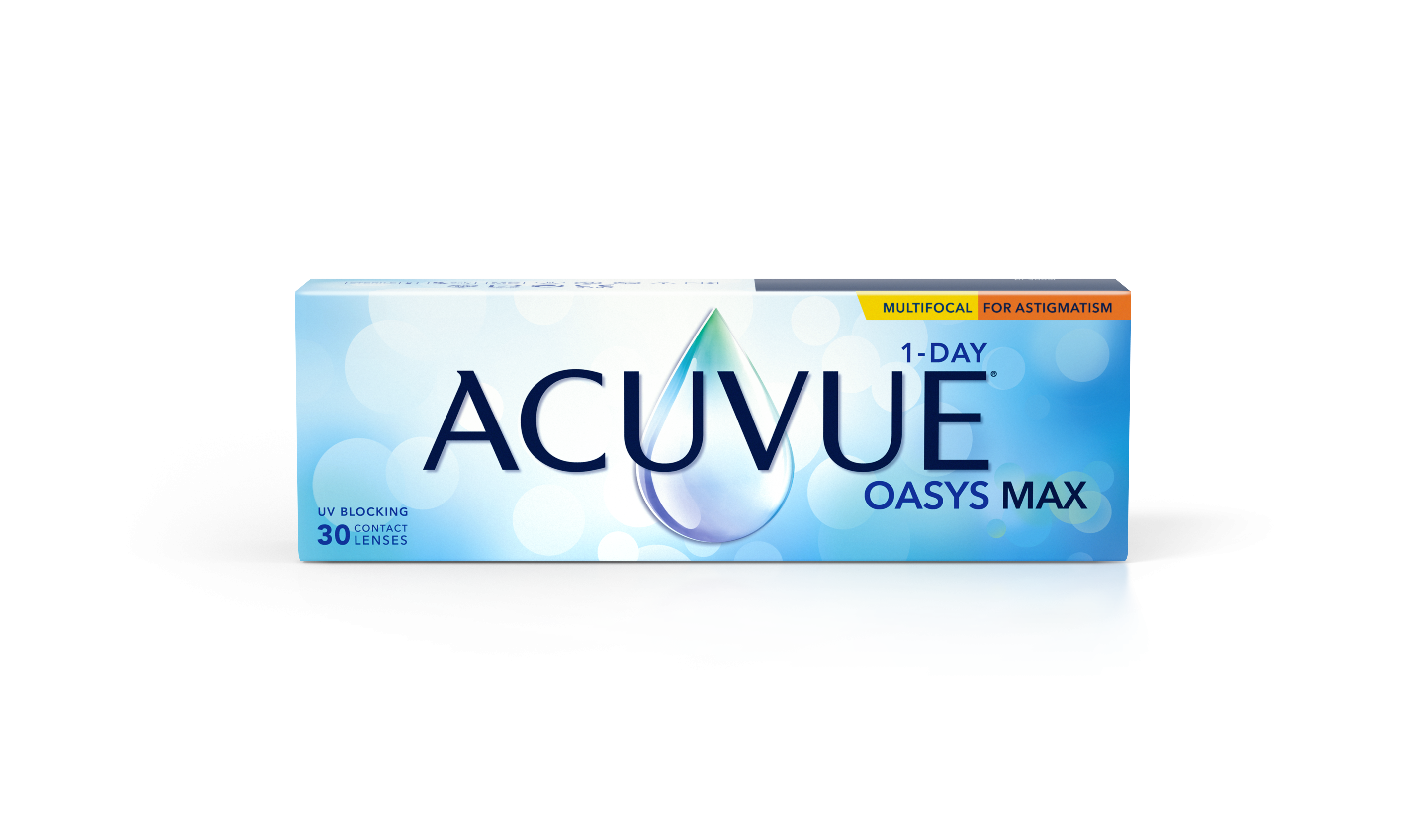 Soczewki kontaktowe ACUVUE® OASYS MAX 1-Day  MULTIFOCAL for ASTIGMATISM 30 szt.