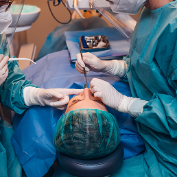 Dental surgery consultation