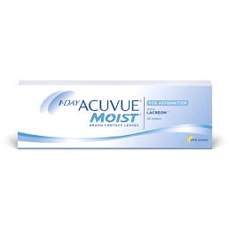 Contact lenses 1 day Acuvue Moist  for astigmatism 30 lenses